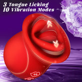 Rose Muncher - Leka Lango-Vibrilo 10 Francaj Kisadaj Reĝimoj